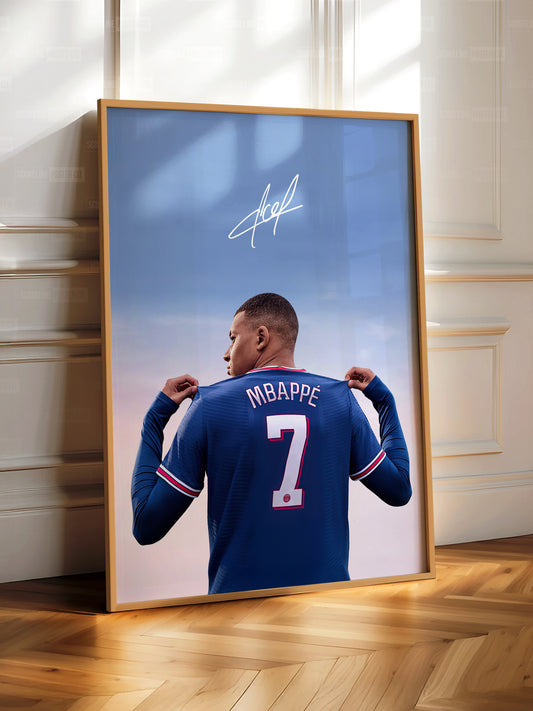 Mbappe 'Signature' Poster