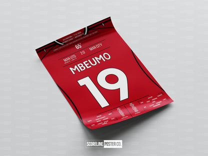 Bryan Mbeumo Shirt Poster