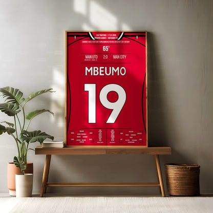 Bryan Mbeumo Shirt Poster