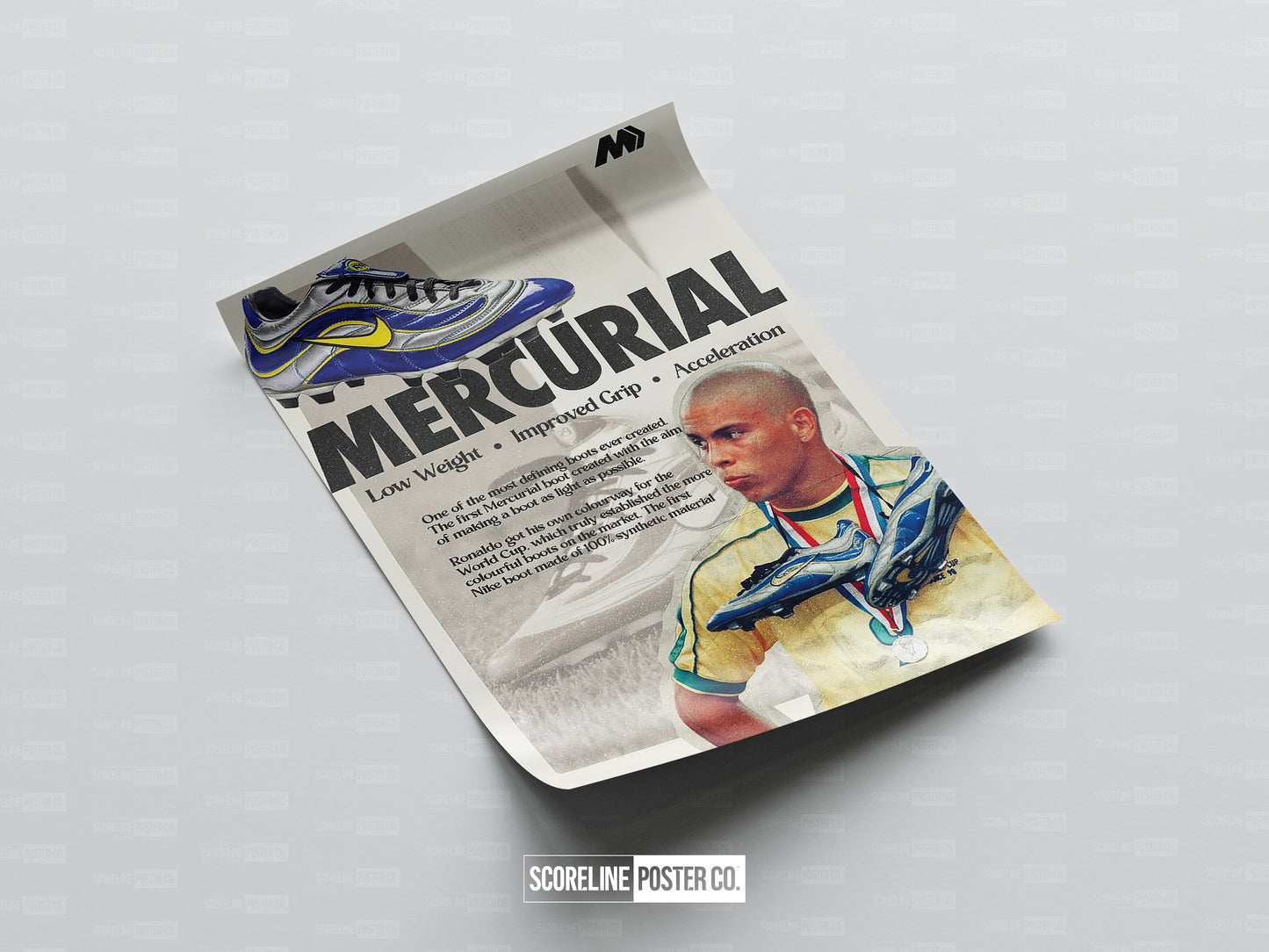 Ronaldo 'Mercurial' Vintage Poster