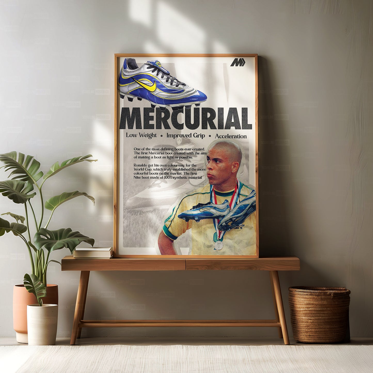 Ronaldo 'Mercurial' Vintage Poster