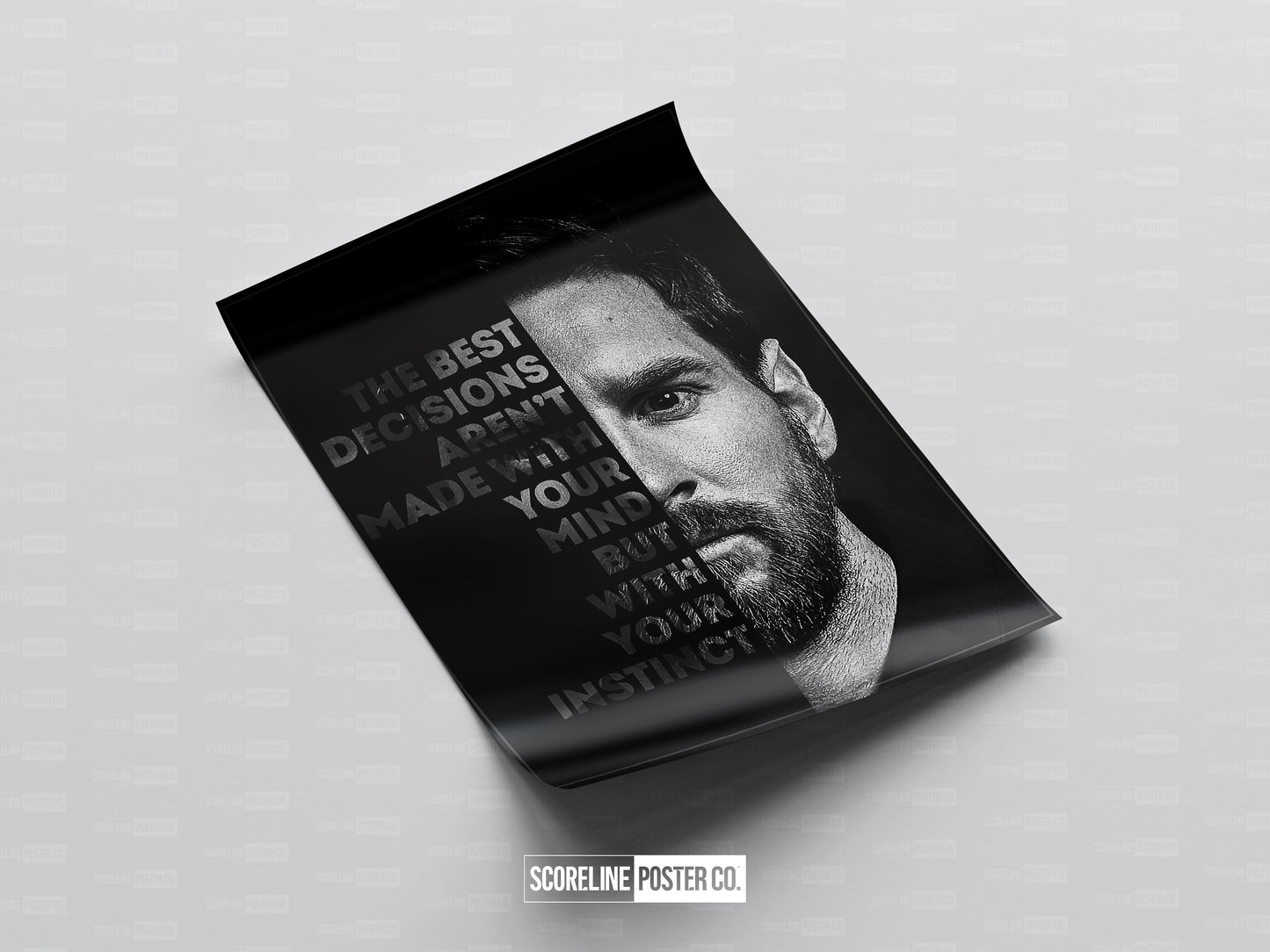 Lionel Messi 'Instinct' Poster