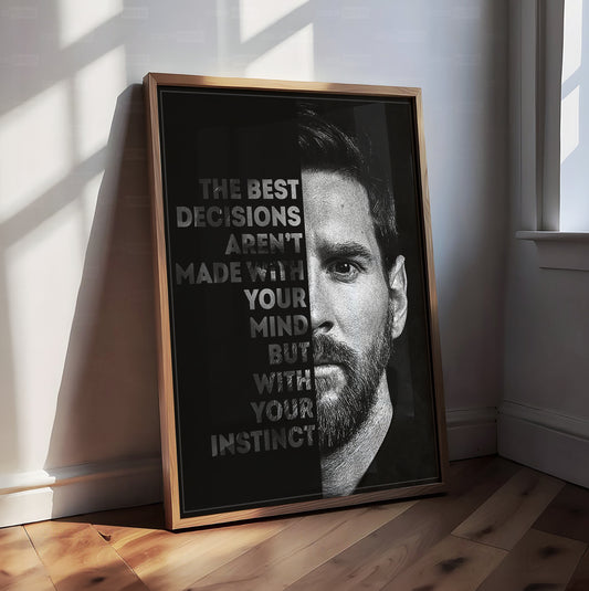 Lionel Messi 'Instinct' Poster