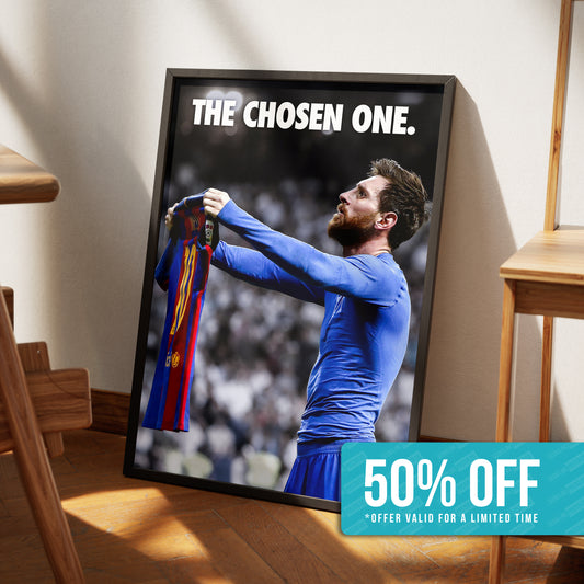 Lionel Messi 'The Chosen One' Poster