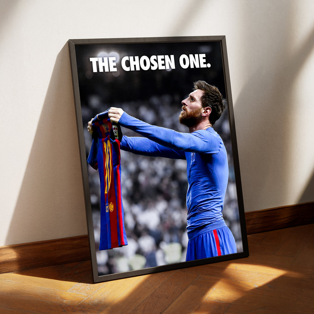 Lionel Messi 'The Chosen One' Poster