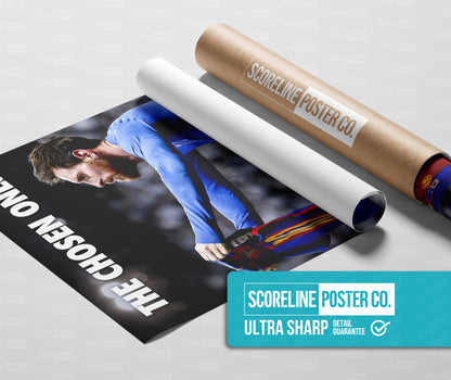 Lionel Messi 'The Chosen One' Poster