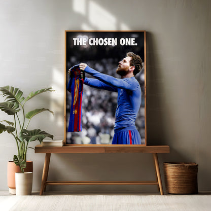 Lionel Messi 'The Chosen One' Poster