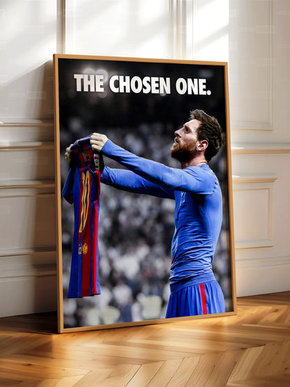 Lionel Messi 'The Chosen One' Poster
