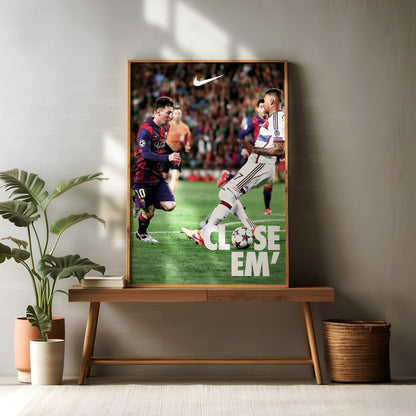 Lionel Messi 'Close Em' Poster
