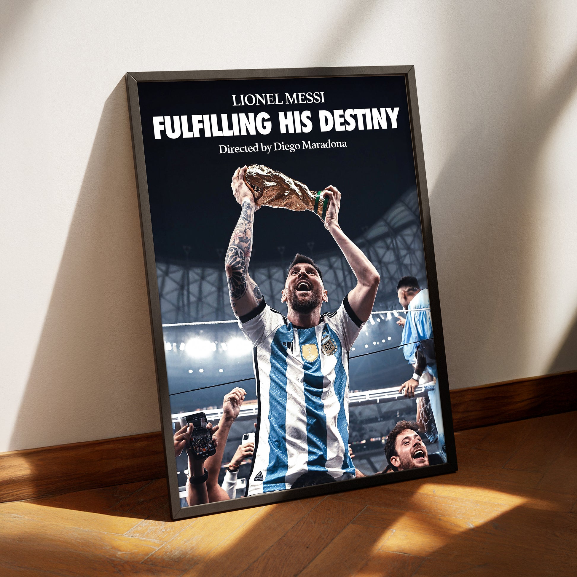 Lionel Messi 'Destiny' Poster