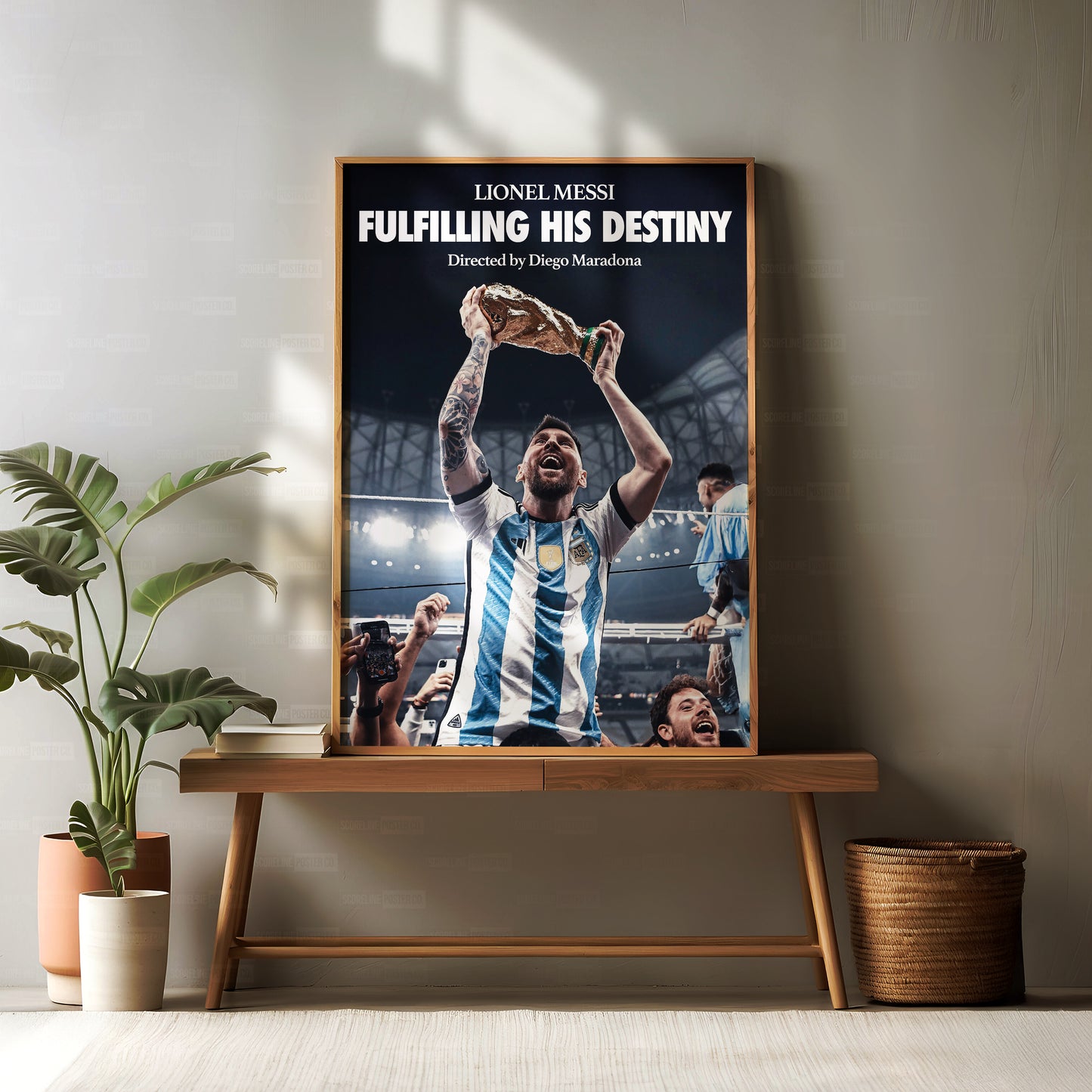 Lionel Messi 'Destiny' Poster