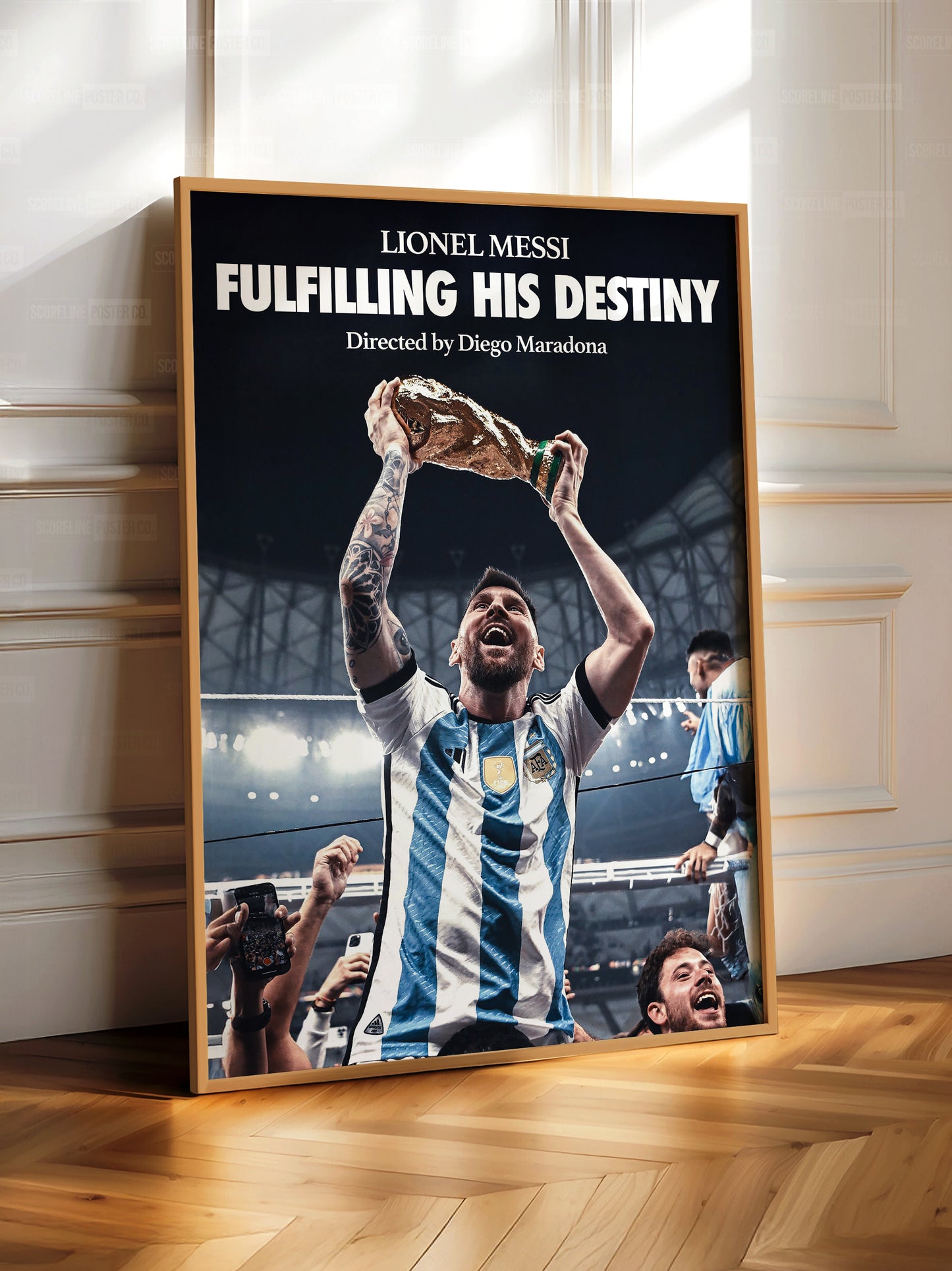 Lionel Messi 'Destiny' Poster