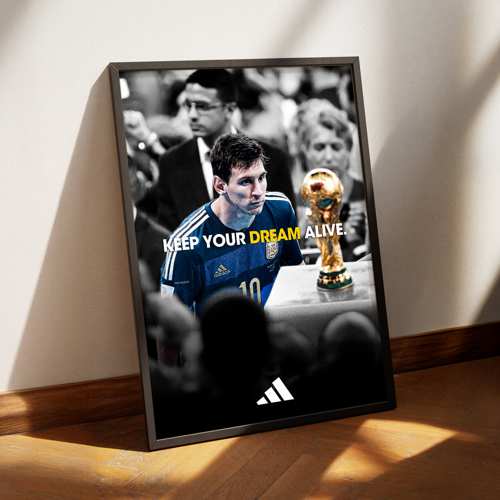 Lionel Messi 'Dream' Poster