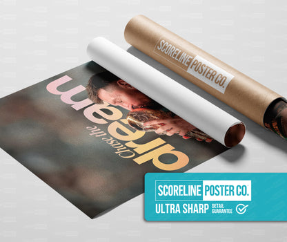Lionel Messi 'Chase The Dream' Poster