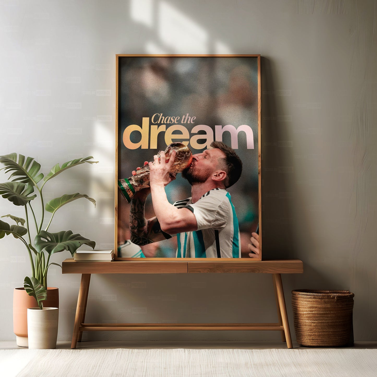 Lionel Messi 'Chase The Dream' Poster