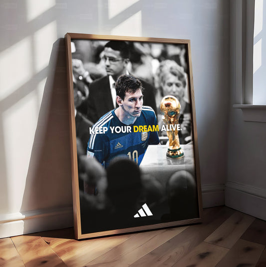 Lionel Messi 'Dream' Poster