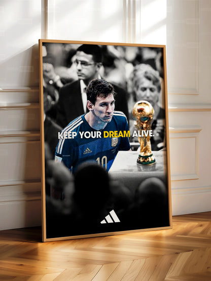 Lionel Messi 'Dream' Poster
