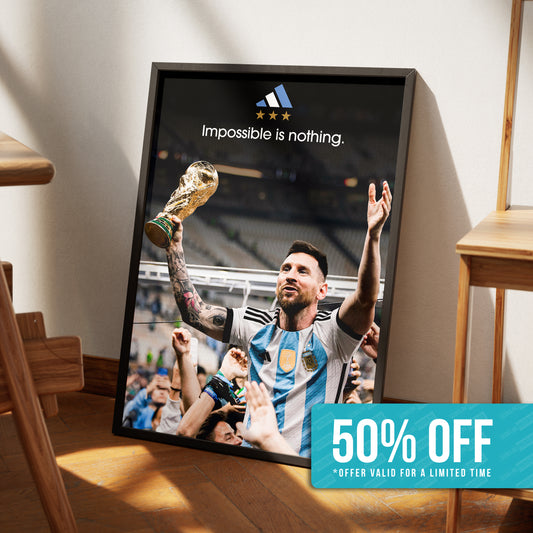 Lionel Messi 'Impossible' Poster