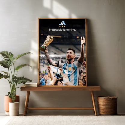 Lionel Messi 'Impossible' Poster