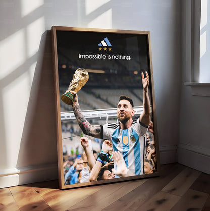Lionel Messi 'Impossible' Poster