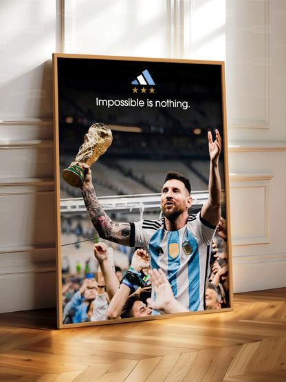 Lionel Messi 'Impossible' Poster