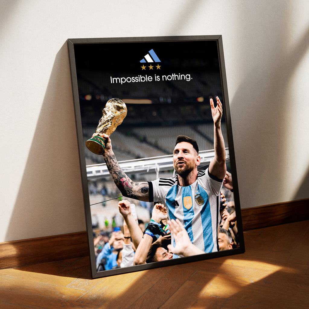 Lionel Messi 'Impossible' Poster