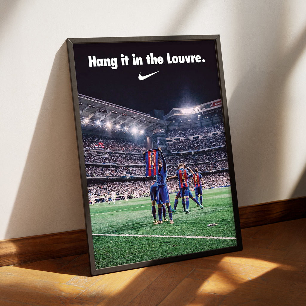 Lionel Messi 'Hang It In The Louvre' Poster