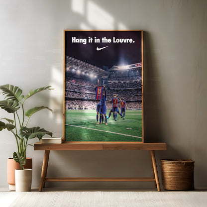 Lionel Messi 'Hang It In The Louvre' Poster