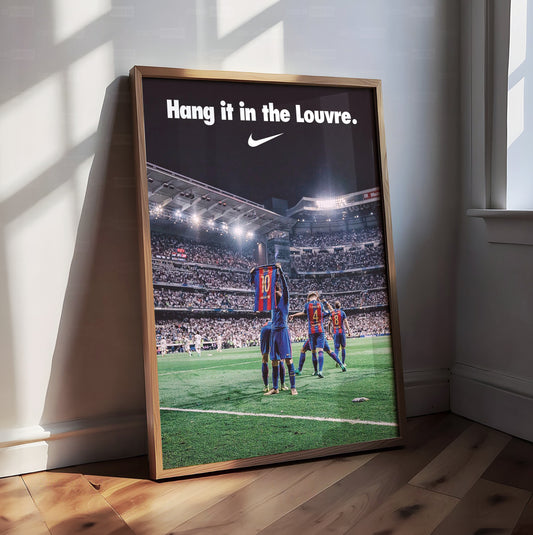 Lionel Messi 'Hang It In The Louvre' Poster