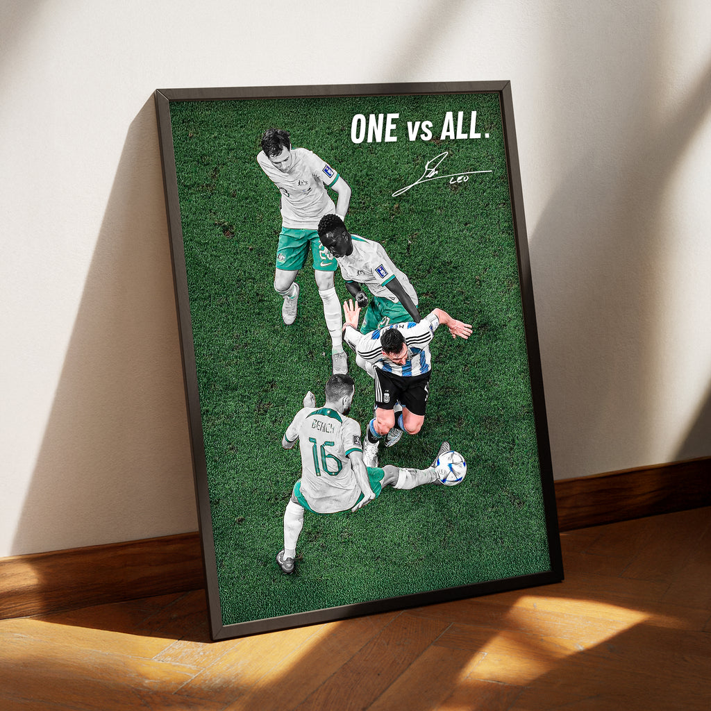 Lionel Messi 'One vs All' Poster