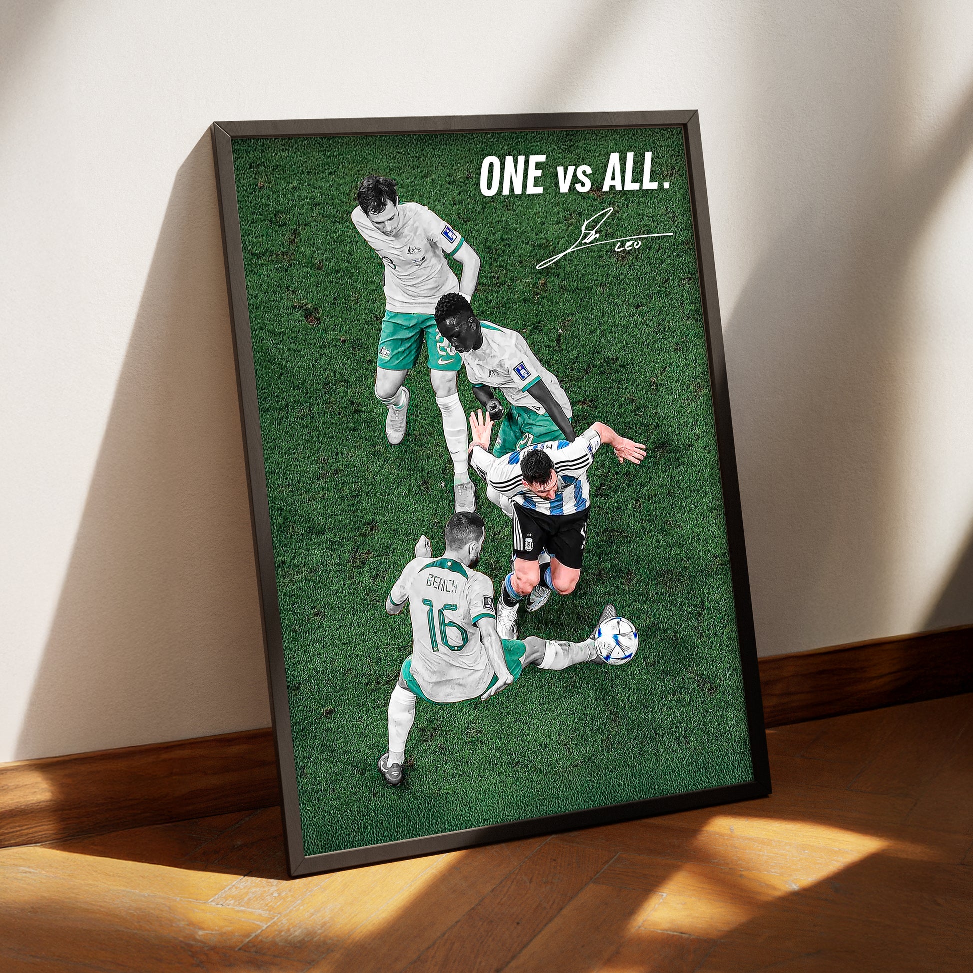 Lionel Messi 'One vs All' Poster