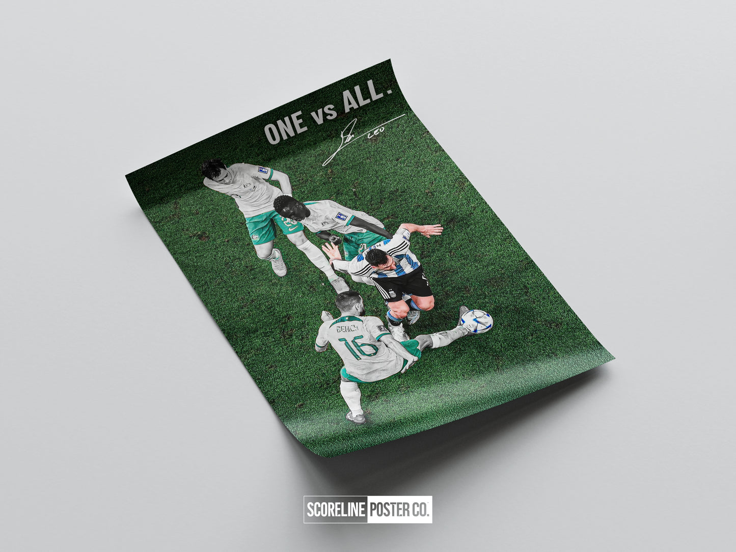 Lionel Messi 'One vs All' Poster