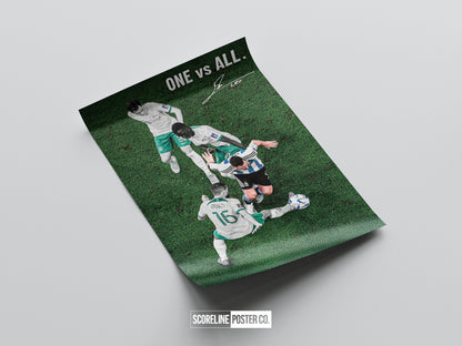 Lionel Messi 'One vs All' Poster
