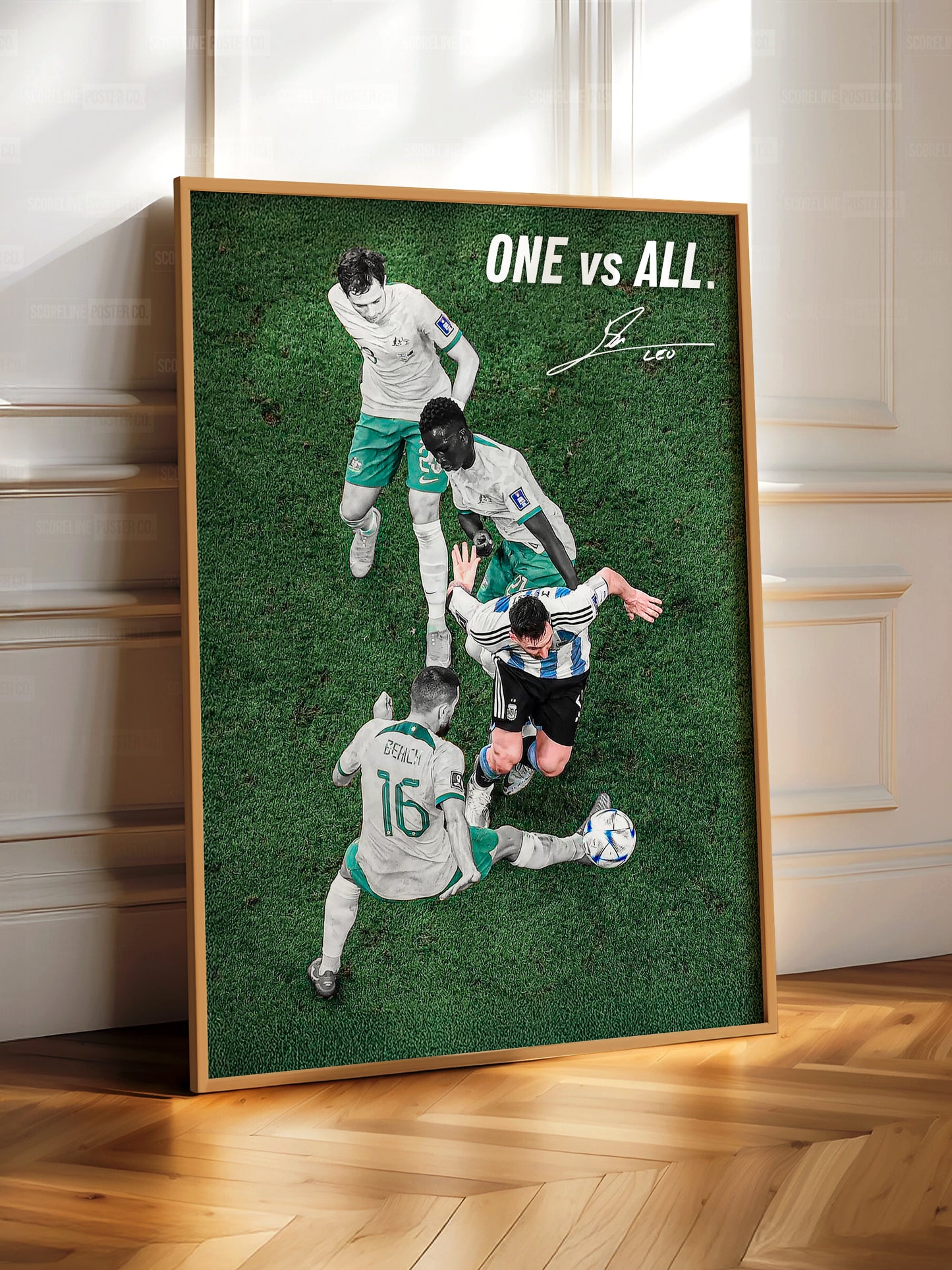 Lionel Messi 'One vs All' Poster