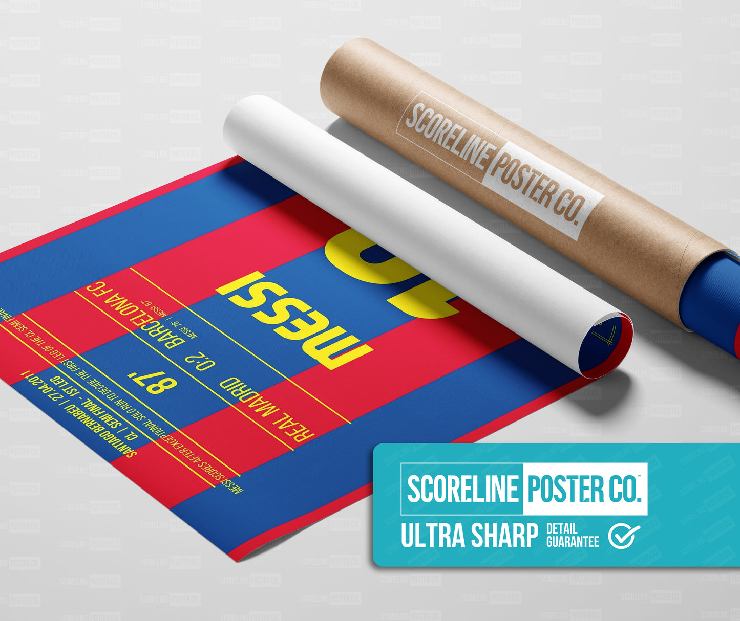 Lionel Messi Shirt Poster