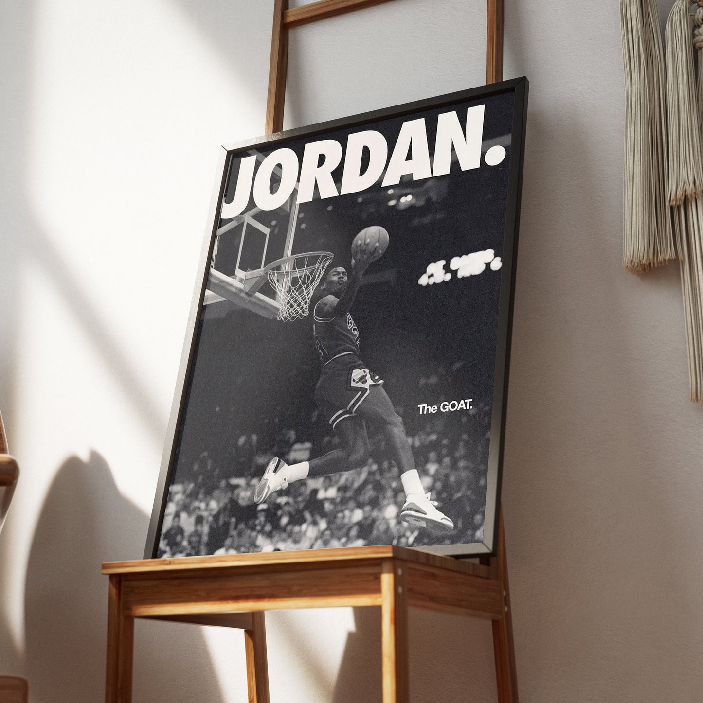 Michael Jordan 'The GOAT' Poster