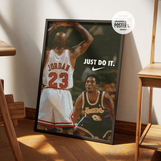 Michael Jordan x Kobe Bryant 'Mamba' Poster
