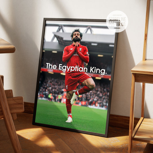 Mo Salah 'Egyptian King' Poster