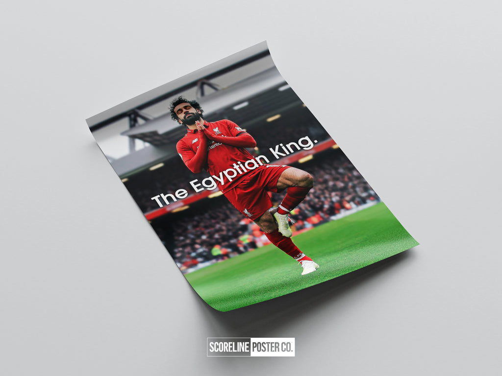 Mo Salah 'Egyptian King' Poster