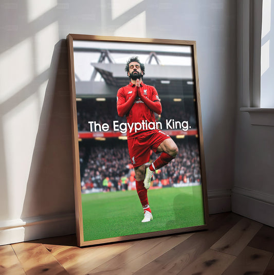 Mo Salah 'Egyptian King' Poster