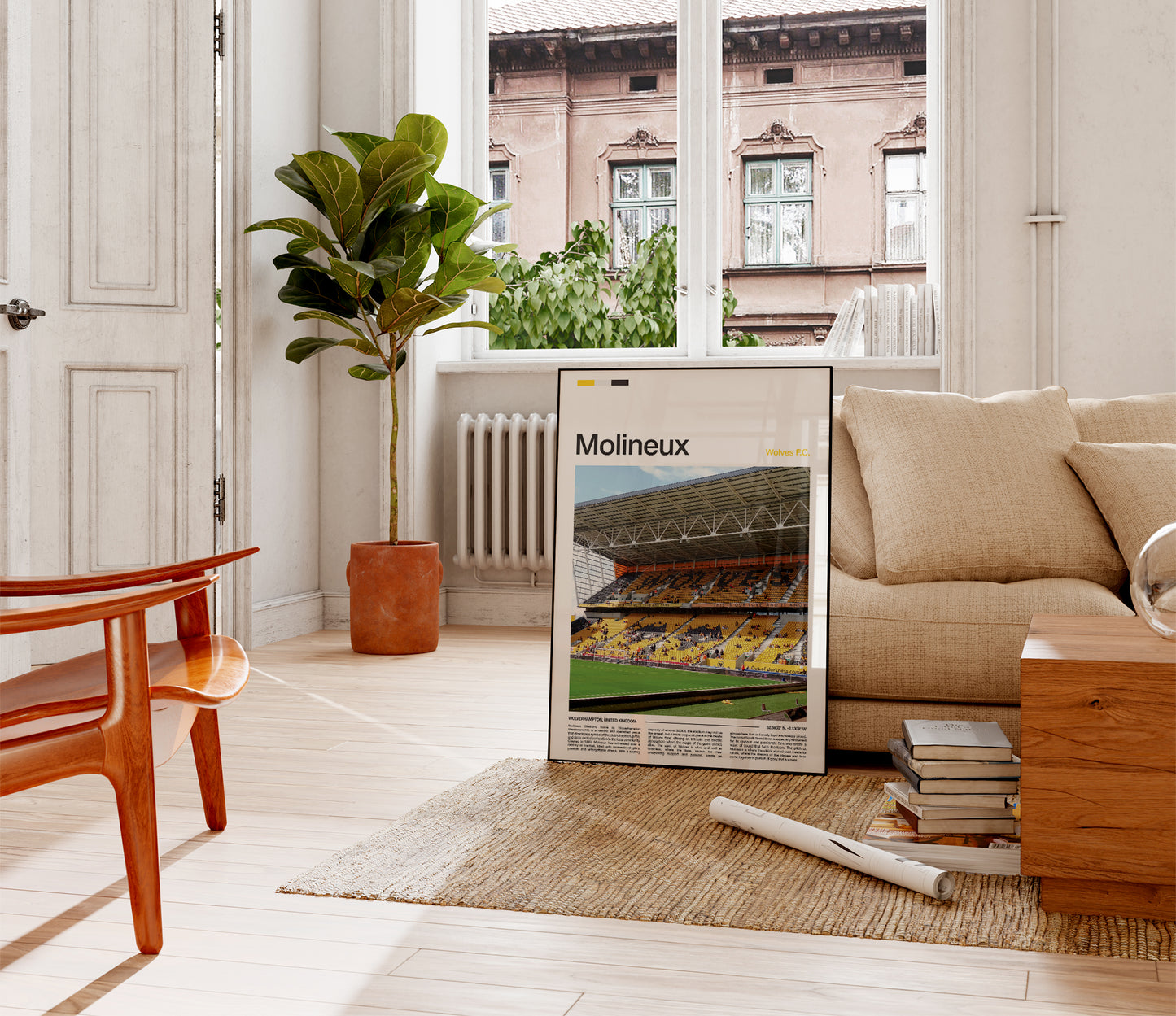 Wolves Molineux Stadium Poster