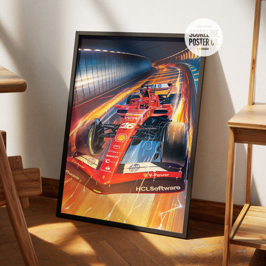 Monaco Grand Prix 2024 F1 Poster