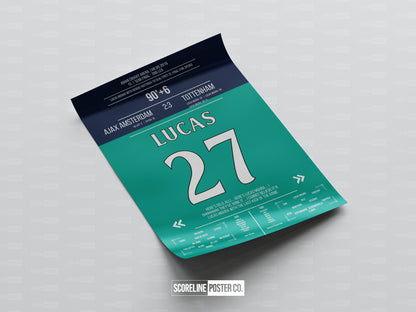 Lucas Moura Shirt Poster