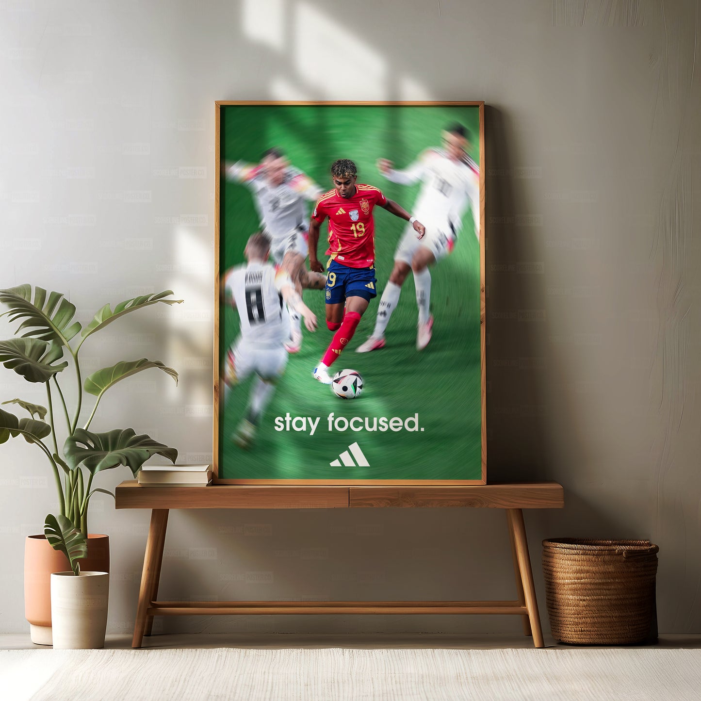 Lamine Yamal 'Stay Focused' Poster