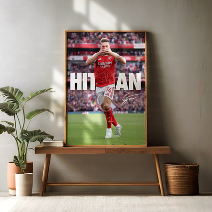 Viktor Gyokeres 'Hitman' Poster