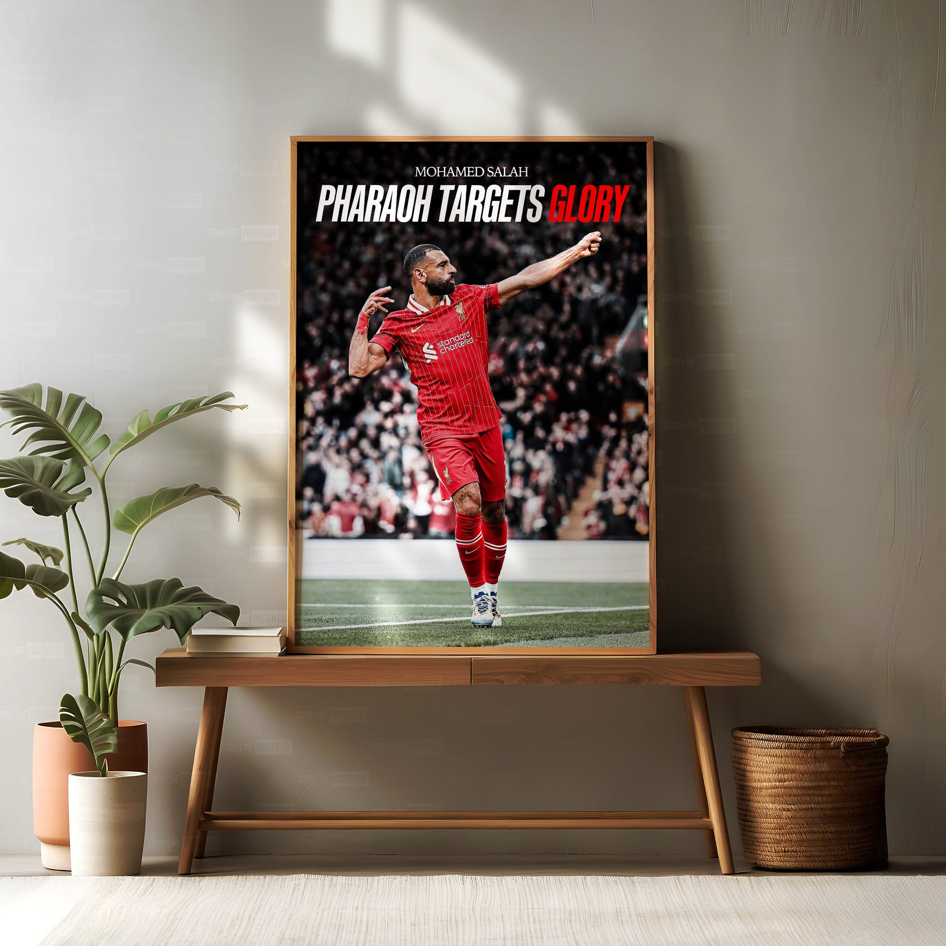 Mo Salah 'Targeting Glory' Poster