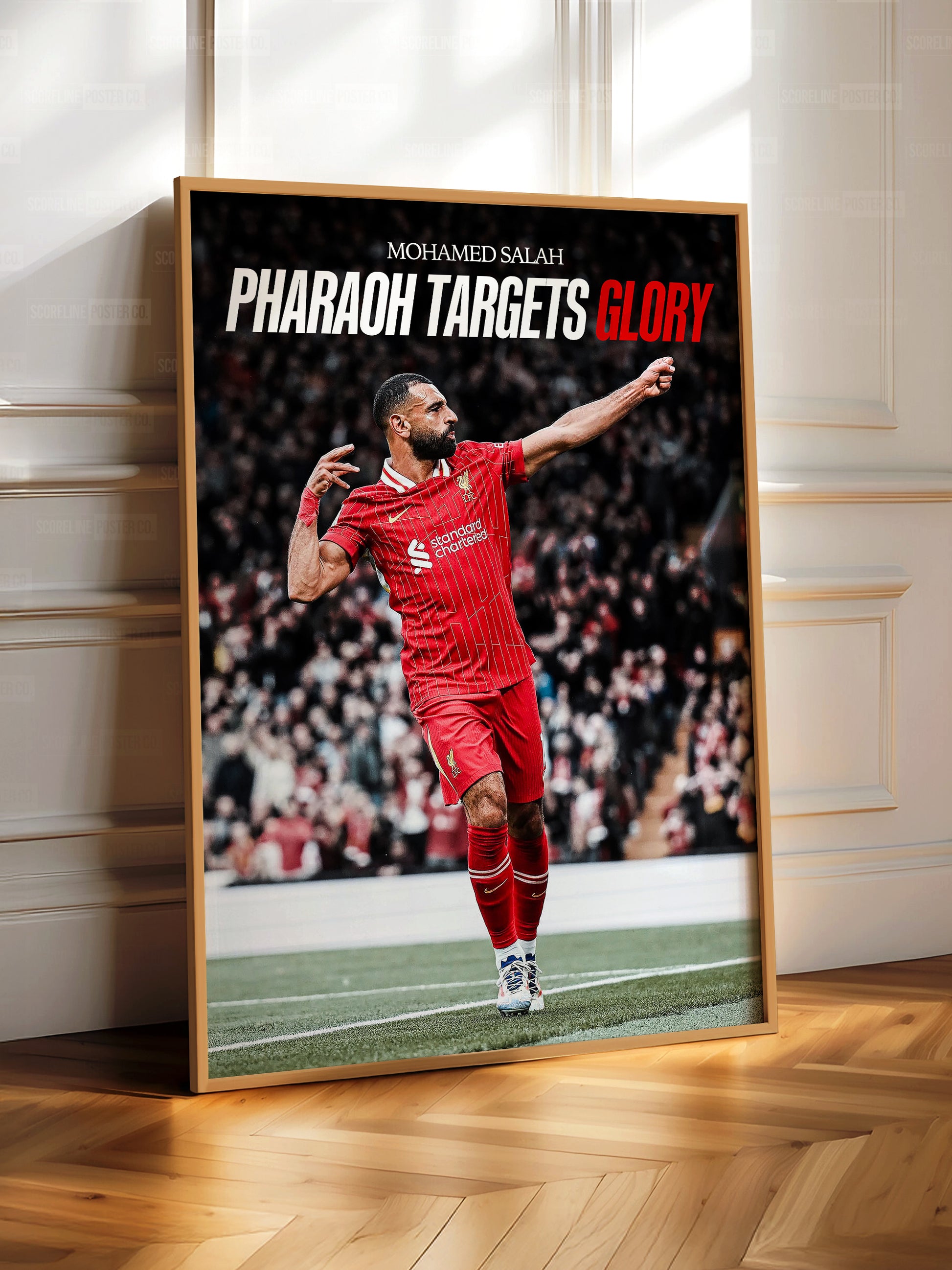 Mo Salah 'Targeting Glory' Poster