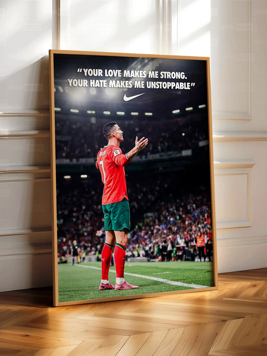 Cristiano Ronaldo 'Impossible Is Nothing' Poster