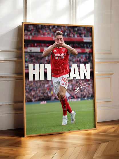 Viktor Gyokeres 'Hitman' Poster