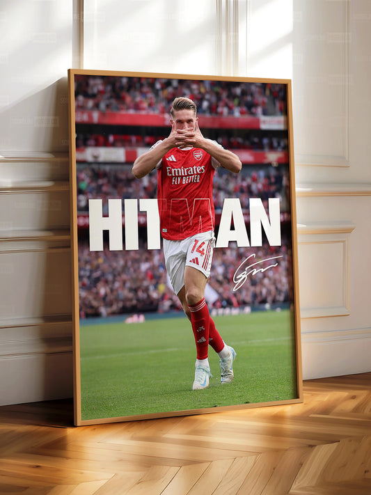 Viktor Gyokeres 'Hitman' Poster